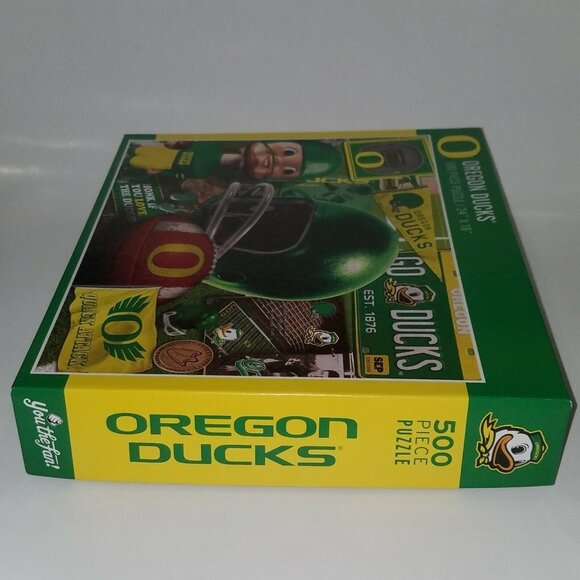 2 University of Oregon Ducks Football Jigsaw Puzzle Lot 350 500 Pieces Complete - Picture 6 of 13